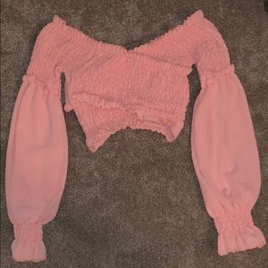 off the shoulder blouse